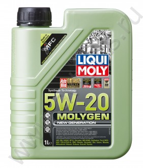 Синтетическое моторное масло Molygen New Generation 5W-20 5л